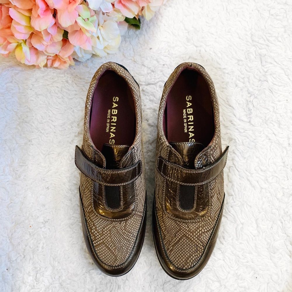 Sabrina’s Made in Spain Low Wedge Sneakers 9